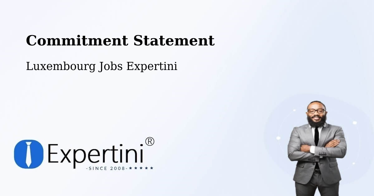 Corporate Commitment – Garnich - Luxembourg Jobs Expertini