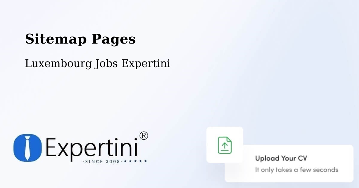 Sitemap Pages - Garnich - Luxembourg Jobs Expertini